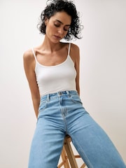 Apricot Blue Zana Wide Leg Jeans - Image 5 of 6