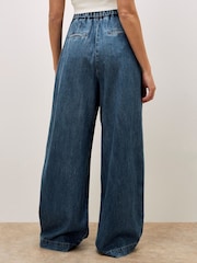 Apricot Blue Gabi Wide Leg Jeans - Image 5 of 6
