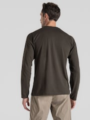 Craghoppers Green Nosi Life Abel Long Sleeve T-Shirt - Image 2 of 5