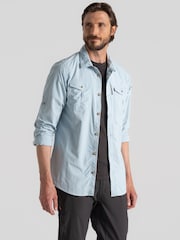 Craghoppers Blue Nosi Life Adventure III Long Sleeve Shirt - Image 1 of 7