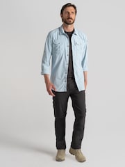 Craghoppers Blue Nosi Life Adventure III Long Sleeve Shirt - Image 3 of 7