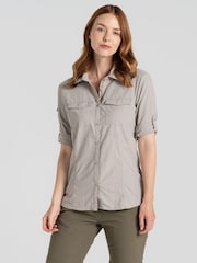 Craghoppers Nosi Life Adventure III Brown Long Sleeve Shirt - Image 1 of 10