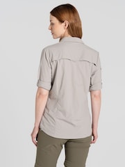 Craghoppers Nosi Life Adventure III Brown Long Sleeve Shirt - Image 2 of 10
