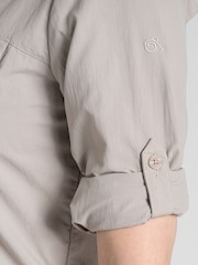 Craghoppers Nosi Life Adventure III Brown Long Sleeve Shirt - Image 9 of 10