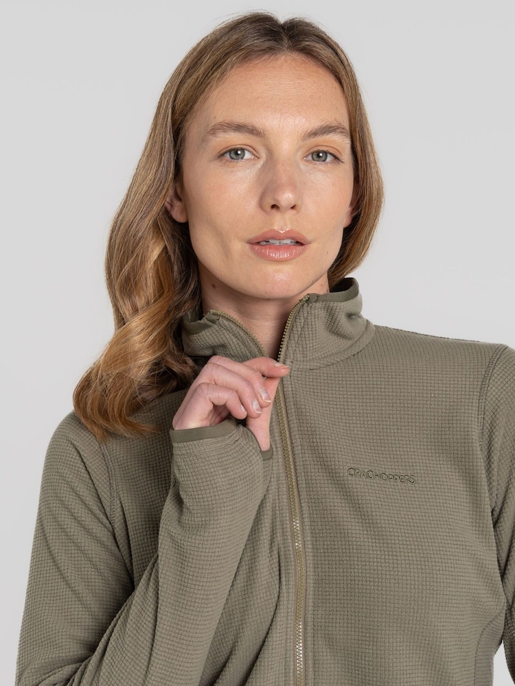 Craghoppers Green Nosi Life Anya Fleece Jacket - Image 6 of 6