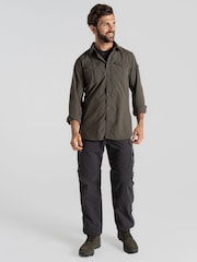 Craghoppers Green Nosi Life Adventure III Long Sleeve Shirt - Image 3 of 7