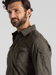 Craghoppers Green Nosi Life Adventure III Long Sleeve Shirt - Image 4 of 7