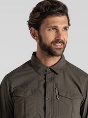 Craghoppers Green Nosi Life Adventure III Long Sleeve Shirt - Image 5 of 7