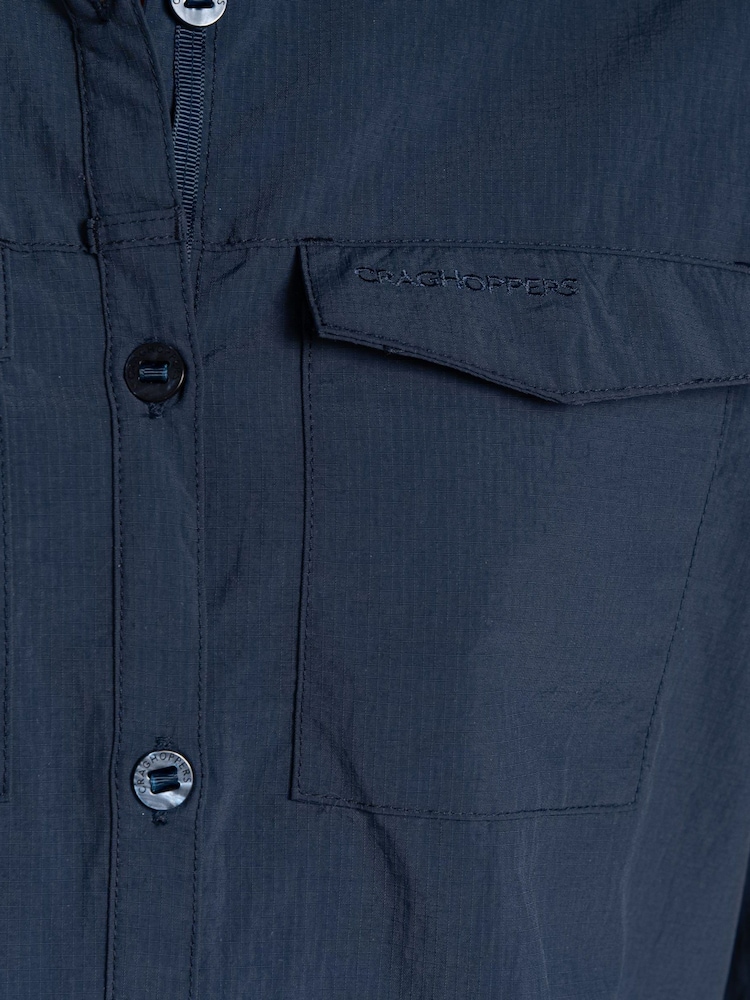 Craghoppers Blue Nosi Life Adventure III Long Sleeve Shirt - Image 10 of 10