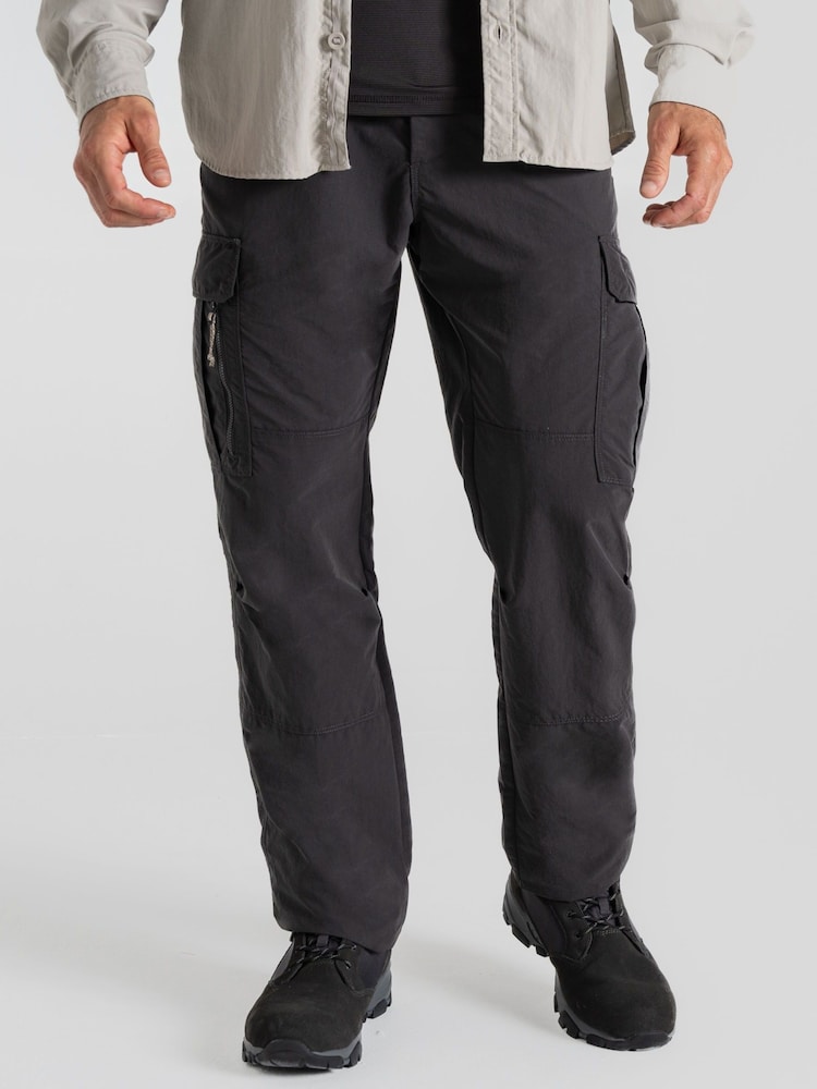 Craghoppers Black Nosi Life Cargo Trousers - Image 1 of 7