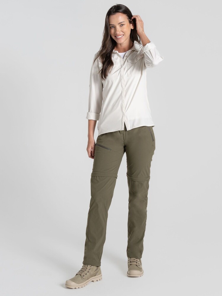 Craghoppers Green Nosi Life III Pro Convertible Trousers - Image 4 of 5