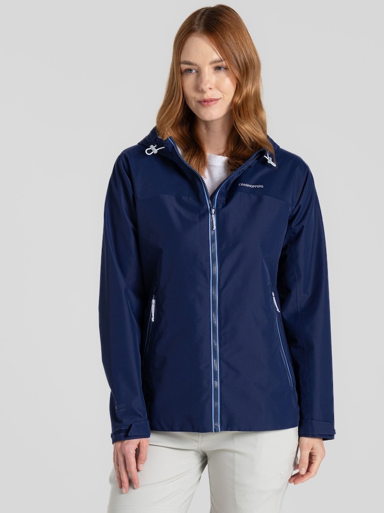 Craghoppers Blue Solla Waterproof Jacket - Image 1 of 8