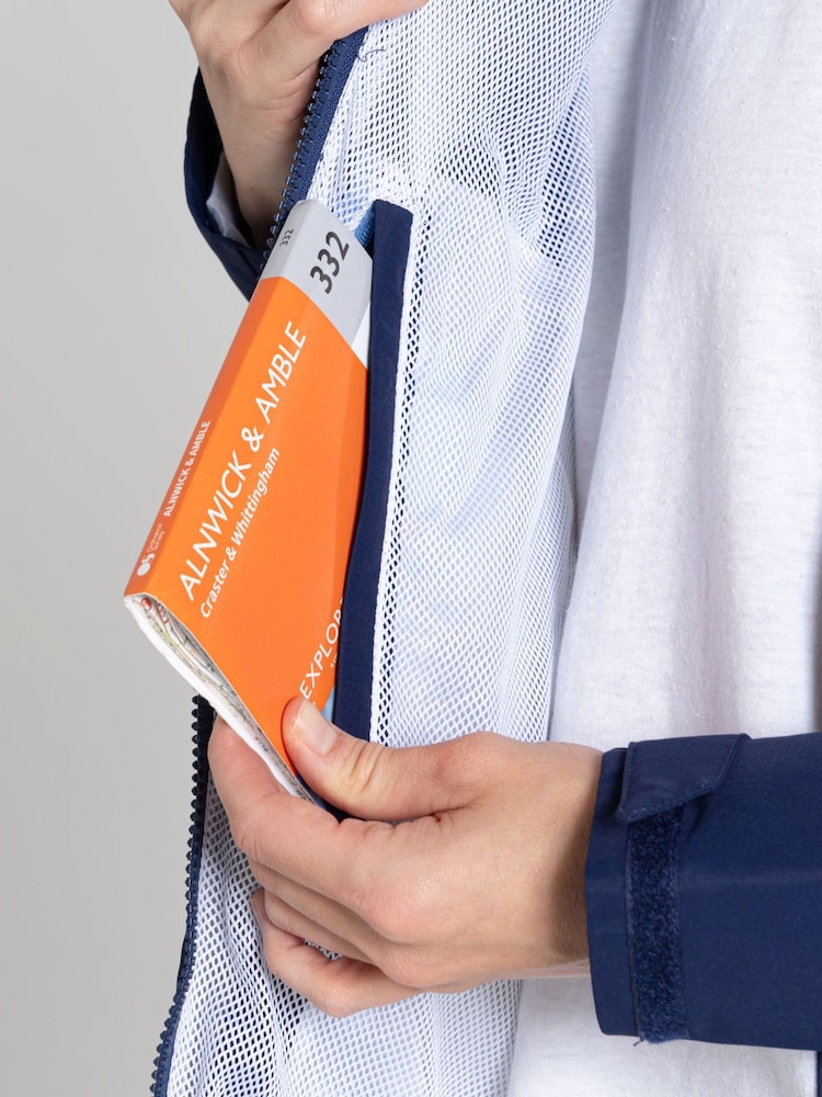 Craghoppers Blue Solla Waterproof Jacket - Image 8 of 8