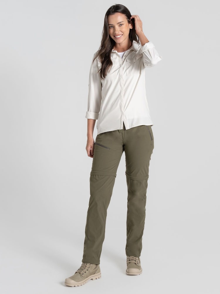 Craghoppers Green Nosi Life Pro Convertible Trousers - Image 10 of 10