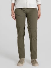 Craghoppers Green Nosi Life Pro Convertible Trousers - Image 8 of 10