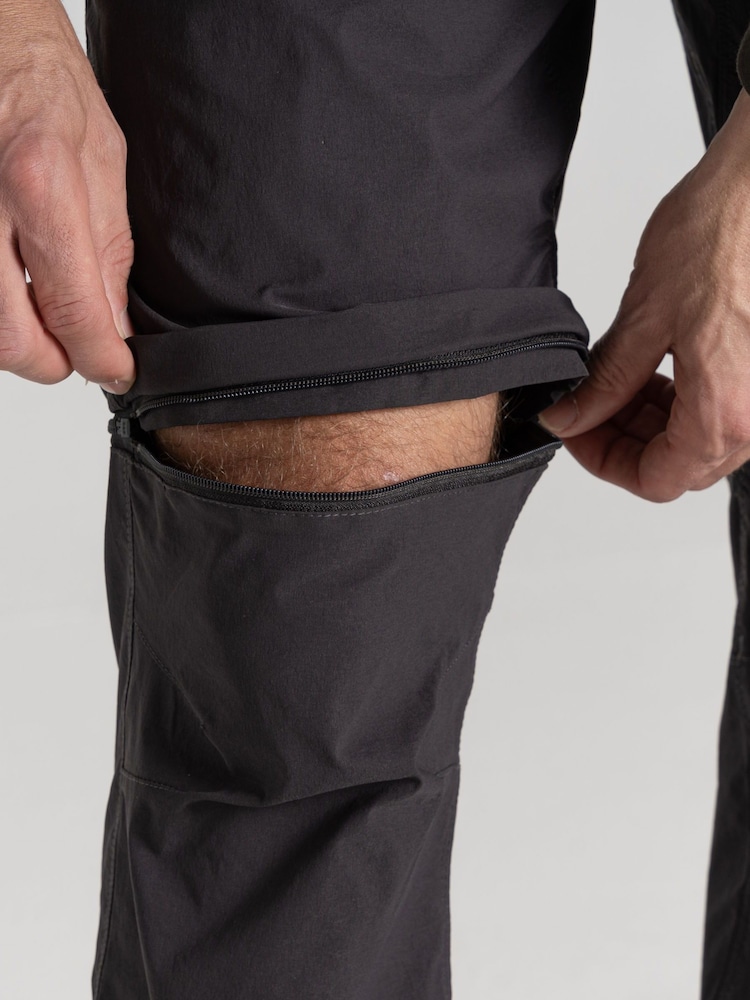 Craghoppers Black Nosi Life Pro Convertible Trousers III - Image 6 of 7