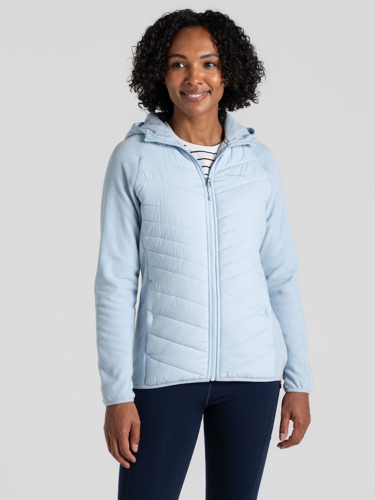 Craghoppers Blue Zayas Hydbrid Fleece Jacket - Image 1 of 5