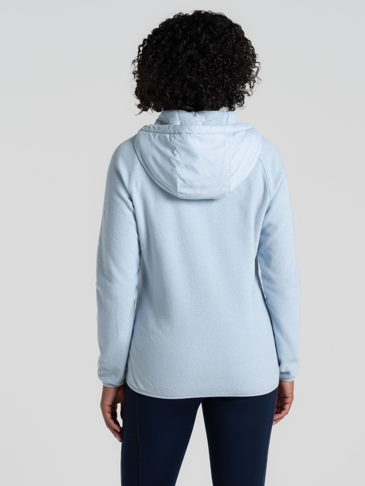 Craghoppers Blue Zayas Hydbrid Fleece Jacket - Image 2 of 5