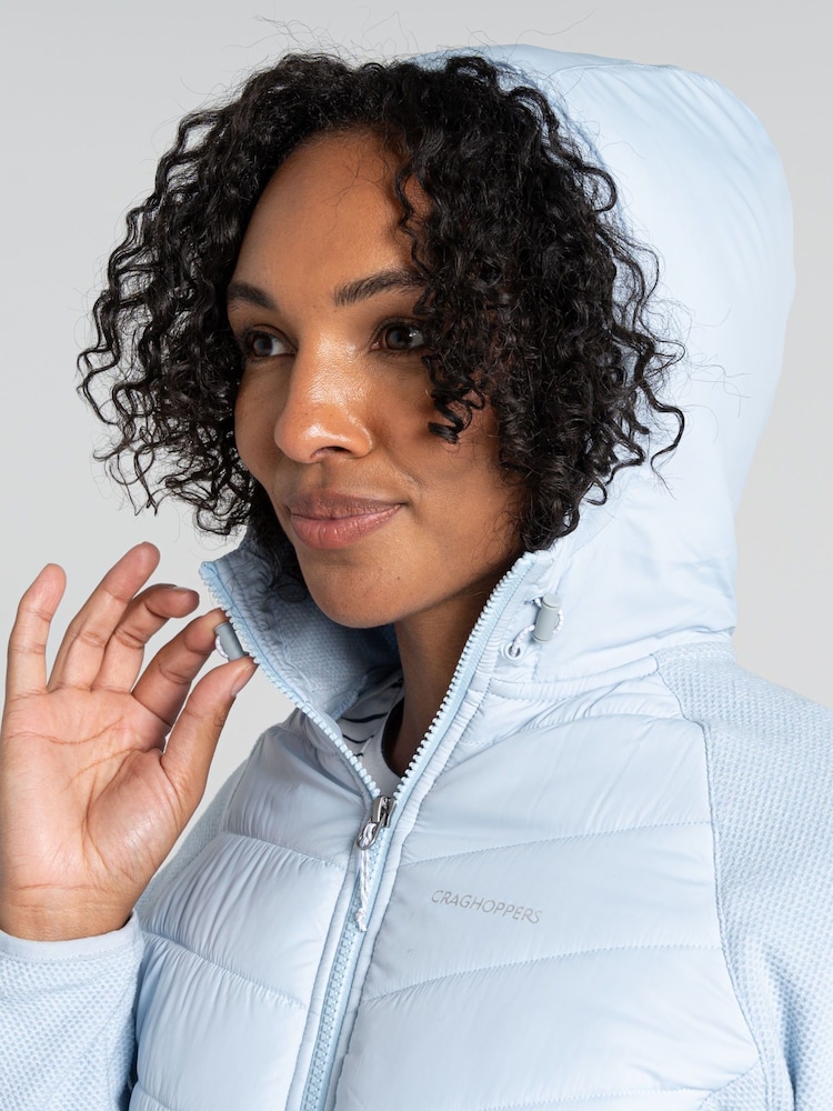 Craghoppers Blue Zayas Hydbrid Fleece Jacket - Image 5 of 5