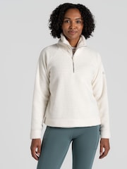 Craghoppers Cream Raya Half Zip Fleece - Image 1 of 5