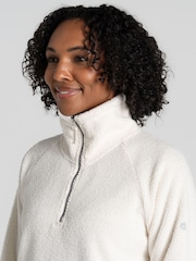 Craghoppers Cream Raya Half Zip Fleece - Image 5 of 5