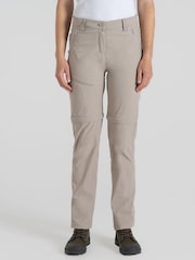 Craghoppers Nosi Life Pro Convertible Brown Trousers - Image 1 of 7