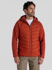 Craghoppers Red Vamos Hybrid Fleece Jacket - Image 1 of 5