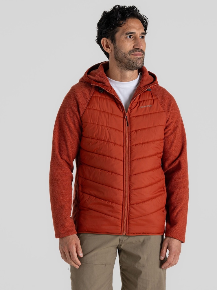 Craghoppers Red Vamos Hybrid Fleece Jacket - Image 1 of 5