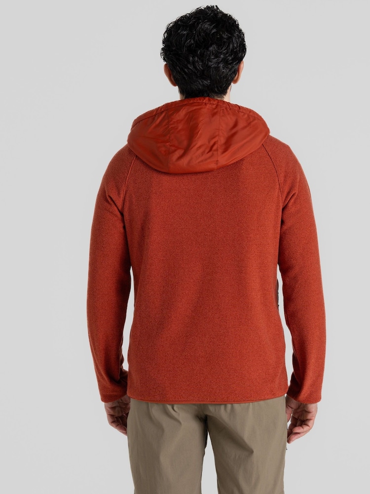 Craghoppers Red Vamos Hybrid Fleece Jacket - Image 2 of 5