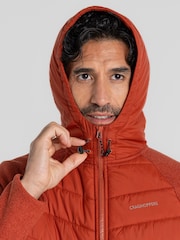 Craghoppers Red Vamos Hybrid Fleece Jacket - Image 5 of 5