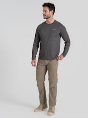 Craghoppers Nosi Life Pro Convertible III Brown Trousers - Image 3 of 7