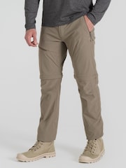 Craghoppers Nosi Life Pro Convertible III Brown Trousers - Image 4 of 7