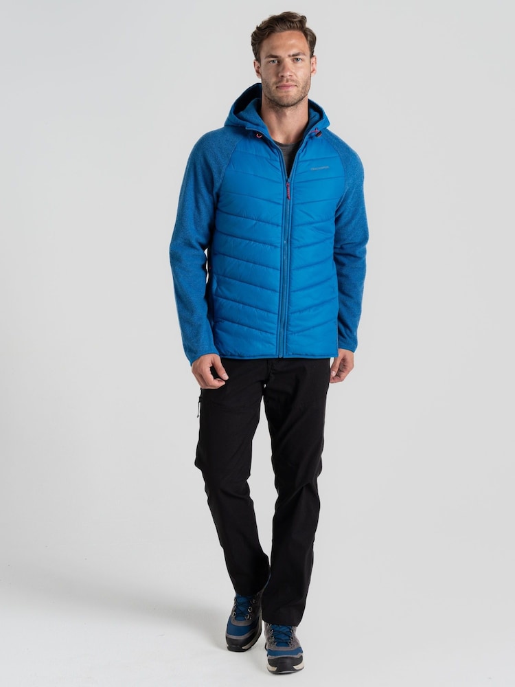 Craghoppers Blue Vamos Hybrid Fleece Jacket - Image 1 of 5