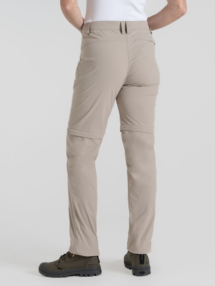 Craghoppers Nosi Life Pro Convertible Brown Trousers - Image 2 of 7