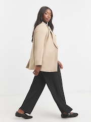 Simply Be Nude Nude Single Breasted Blazer - Image 4 of 4