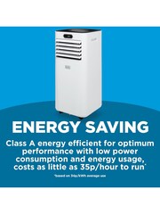 Black & Decker White 9000 BTU 3-in-1 Smart Air Conditioner - Image 7 of 8