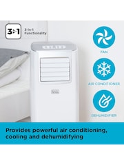 Black & Decker White 7000 BTU 3-in-1 Air Conditioner - Image 3 of 8