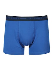 Jeff Banks Blue Low Rise Cotton Fashion Stripe Trunks 3Pack - Image 3 of 7