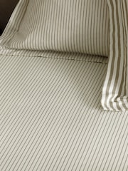 Yard Mole Hebden Striped 100% Cotton Fitted Sheet - Image 2 of 2