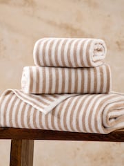 Yard Hebden Stripe 100% Cotton Bath Mat - Image 2 of 5