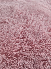 Catherine Lansfield Blush So Soft Cuddly Deep Pile Duvet Cover and Pillowcase Set - Image 4 of 4