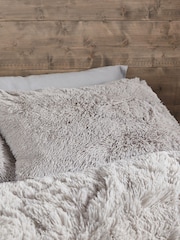 Catherine Lansfield So Soft Cuddly Deep Pile Duvet Cover and Pillowcase Set - Изображение 2 из 4