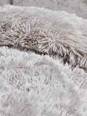 Catherine Lansfield So Soft Cuddly Deep Pile Duvet Cover and Pillowcase Set - Изображение 3 из 4
