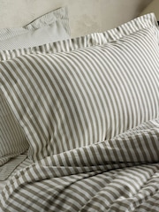 Yard Hebden Striped 100% Bumbac Husă pentru pilotă and Pillowcase Set - Imaginea 3 din 4