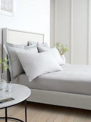 Bianca 200 Thread Count Cotton Percale Deep Fitted Sheet - Imagem 3 de 4