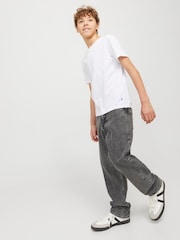 JACK & JONES Junior Chris Slim Fit Jeans - Image 5 of 7
