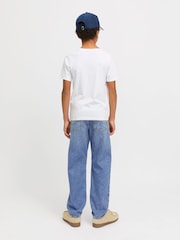 JACK & JONES Junior Chris Slim Fit Jeans - Image 3 of 7