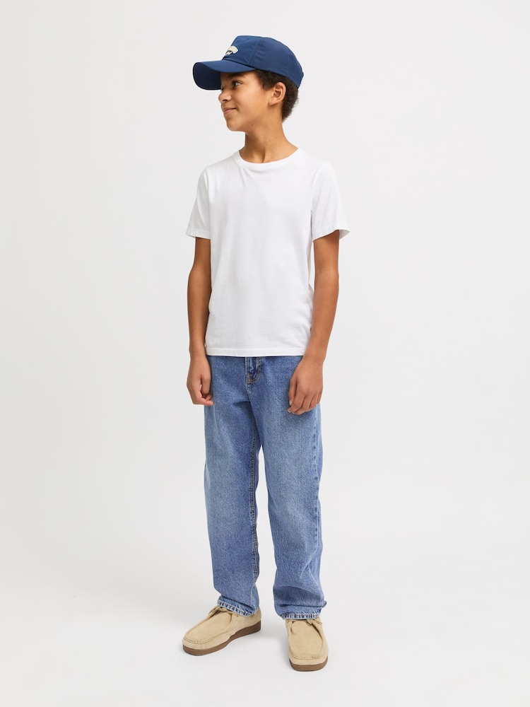JACK & JONES Junior Chris Slim Fit Jeans - Image 4 of 7