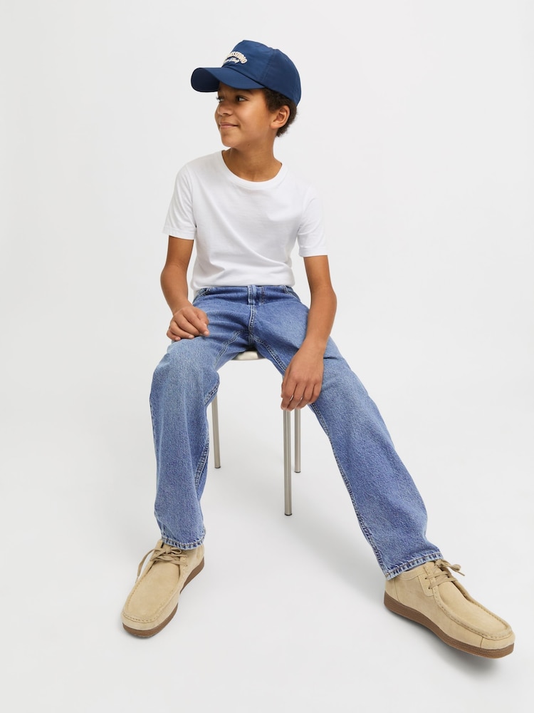 JACK & JONES Junior Chris Slim Fit Jeans - Image 6 of 7