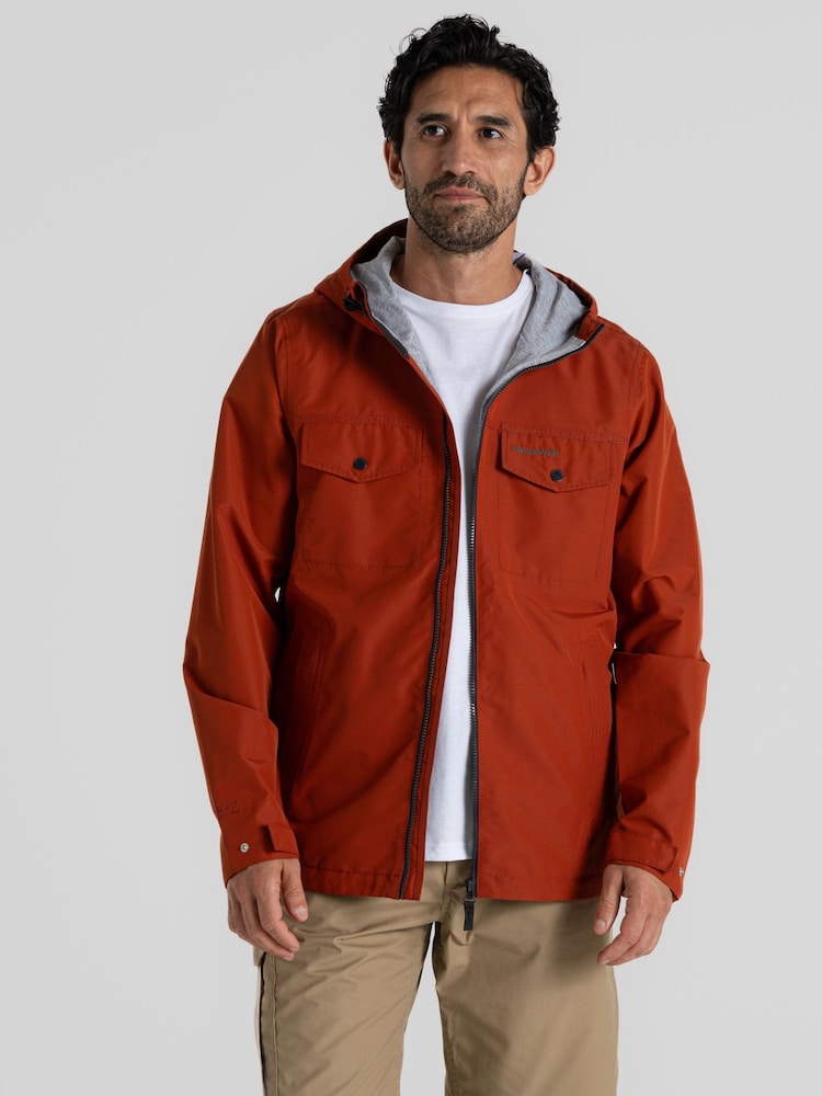 Craghoppers Red Harslow Waterproof Jacket - Image 1 of 10